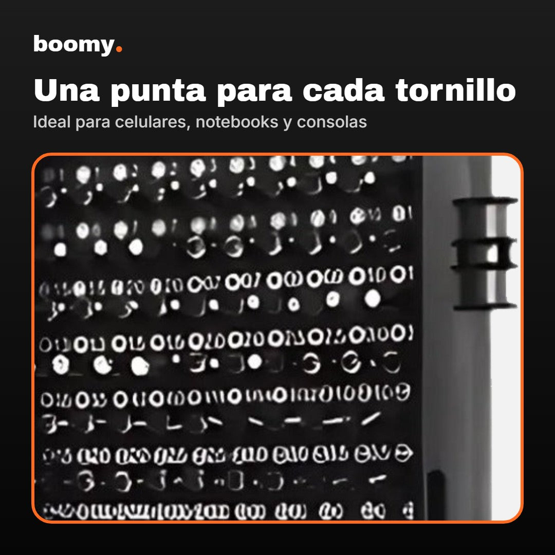Kit Destornilladores de Precisión 115 en 1 con Estuche