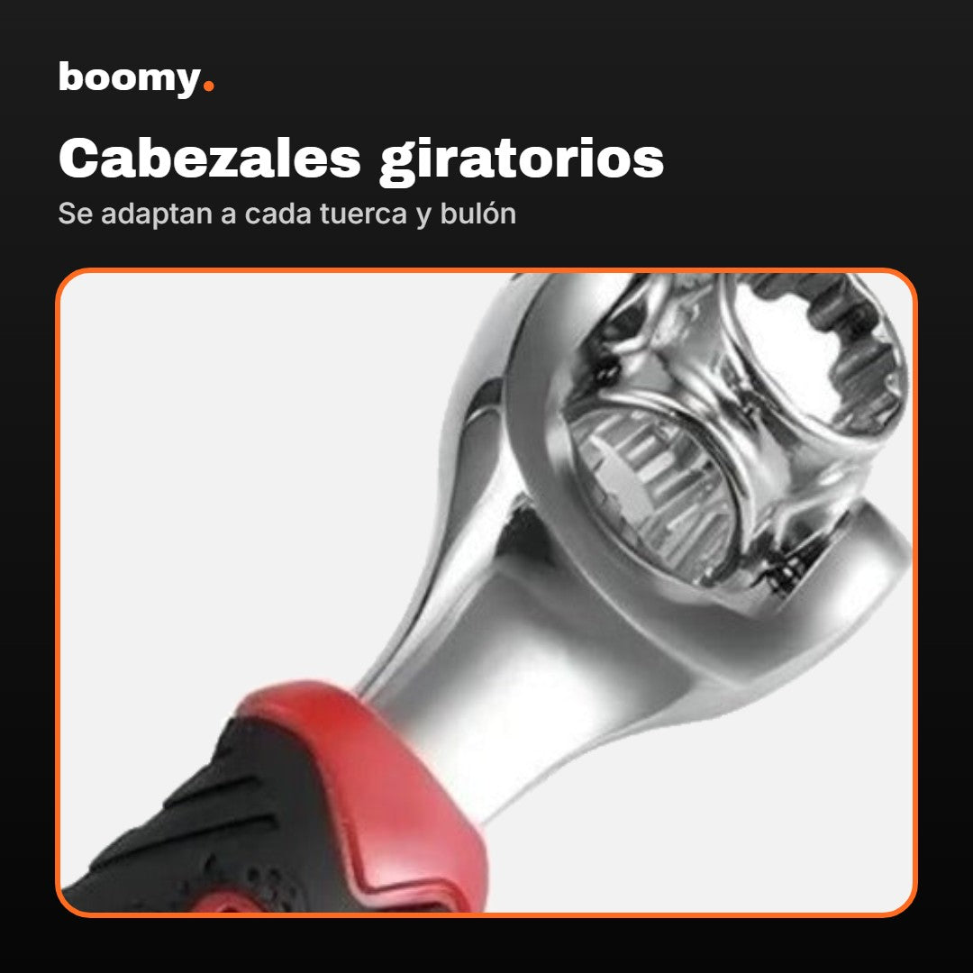 Llave Multifunción 52 en 1 con Cabezales Giratorios